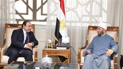 وزير الأوقاف يستقبل الأمين العام لمركز الملك عبد الله العالمي للحوار بين أتباع الأديان والثقافات «كايسيد»
