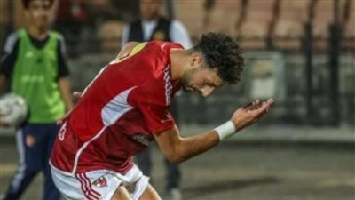 وسام أبو على يسجل الهدف الثانى للأهلى فى مرمىالمقاولون
