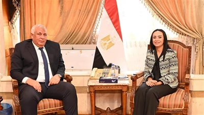 وزيرة التضامن تستقبل محافظ الوادي الجديد.. ويبحثان تعزيز أوجه التعاون 