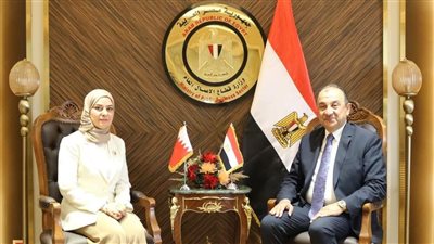 وزير قطاع الأعمال العام يستقبل سفيرة البحرين بالقاهرة لبحث مجالات التعاون وفرص الاستثمار