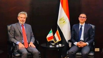 وزير الاستثمار يستقبل السفير الإيطالي بالقاهرة لبحث سبل تعزيز التعاون