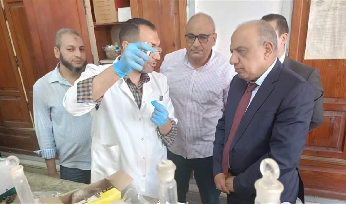 جانب من الجولة التفقدية