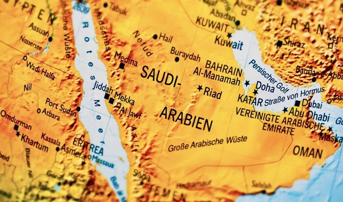 خريطة السعودية 