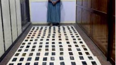 ضبط عنصر إجرامي في الإسكندرية بحوزته كمية من الحشيش بقيمة 1.2 مليون جنيه