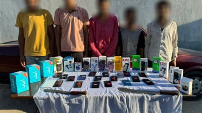 ضبط 3 تشكيلات عصابية لسرقة الهواتف، بطاريات السيارات، والتوك توك بالإكراه