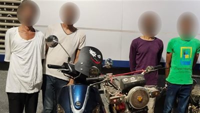 “القبض على تشكيل عصابي لسرقة الدراجات النارية في النزهة”