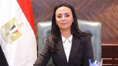 وزيرة التضامن تتابع تداعيات حريق مول تجاري بالجمالية