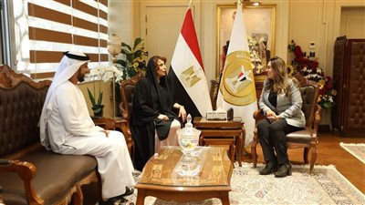 وزيرة التنمية المحلية تستقبل سفيرة الإمارات بالقاهرة لبحث مجالات التعاون المشترك بين الجانبين