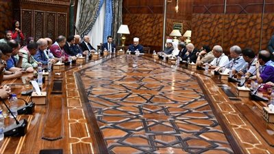 شيخ الأزهر ووزير الشباب يستقبلان وفد اتحاد الكشافة المسلم المشاركين في المؤتمر العالمي
