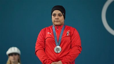 سارة سمير تحصد الميدالية الفضية في رفع الأثقال بأولمبياد باريس 2024
