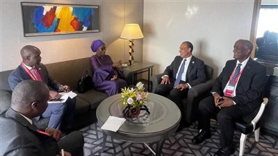 وزير الخارجية يلتقي مع نظيرته السنغالية على هامش مؤتمر التيكاد