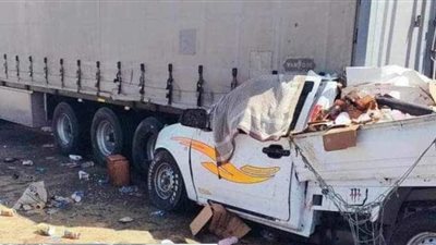 “مصرع 3 أشخاص في حادث تصادم مروع على طريق الإسكندرية-مطروح”