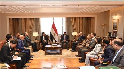وزير الرياضة يبحث مع سفير اليابان سبل تعزيز أوجه التعاون المشترك