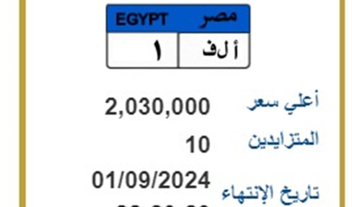 لوحة المرور 