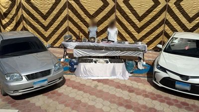 ضبط شبكة لتجارة المخدرات في الإسماعيلية تشمل 40 كيلو حشيش وسلاح