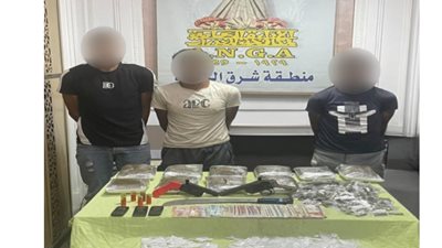 ضبط 3 عناصر إجرامية وبحوزتهم مخدرات ثمنها مليون جنيه بالدقهلية
