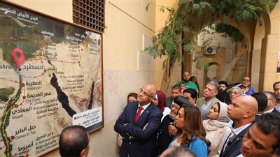 وزيرة التنمية المحلية ومحافظ القليوبية يتفقدان المنطقة المحيطة بمسار العائلة المقدسة.. ويزوران كنيسة السيدة العذراء الأثرية في مسطرد
