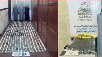 القبض على 4 عناصر إجرامية بحوزتهم مخدرات تقدر قيمتها بنحو 5 مليون جنيه بالإسكندرية والمنيا