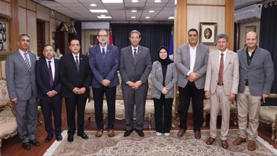 محافظ دمياط يستقبل رئيس هيئة سلامة الغذاء