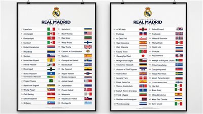 ريال مدريد يكشف عن قائمة دوري الأبطال ويستعد لمواجهة فرق أوروبية عريقة