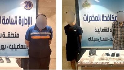 القبض على 8 تجار مخدرات بالإسماعيلية: ضبط 80 كيلو من الحشيش والهيروين والشابو