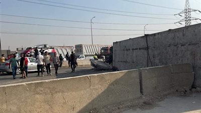تصادم على الطريق الدائري الأوسطى: وفاة شخص وإصابة 4 آخرين في انقلاب سيارة