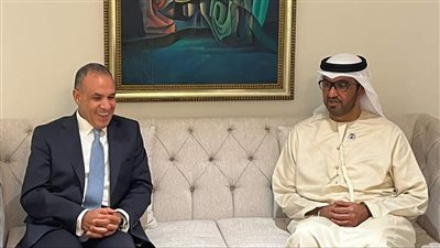 وزير الخارجية يلتقي بوزير الصناعة والتكنولوجيا المتقدمة الإماراتي
