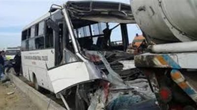 “ارتفاع عدد ضحايا حادث طريق العين السخنة-السويس إلى متوفين و30 مصاباً”