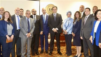 وزير الثقافة يلتقي سفراء مصر الجدد لبحث سبل تعزيز التمثيل الثقافي المصري بالخارج