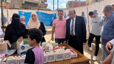 كفر الشيخ: تنظيم قافلة بيطرية مجانية ضمن مبادرة “حياة كريمة” لتخفيف الأعباء عن الأهالي