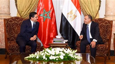 على هامش اجتماعات الجامعة العربية.. وزير الخارجية يعقد اجتماعاً مع نظيره المغربي