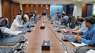 نائب وزير الإسكان يناقش مع شركاء التنمية سبل تنفيذ الأساليب الجديدة والمبتكرة في معالجة مياه الصرف الصحي
