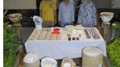 “ب20 مليون جنية”…العثور على مصنع لتصنيع العقاقير المخدرة تديره سيدة بالمنوفية(صور)