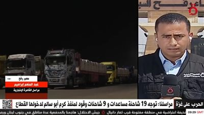 القاهرة الإخبارية: إسرائيل ترفض نصف عدد الشاحنات المتجهة لقطاع غزة بآخر أسبوعين