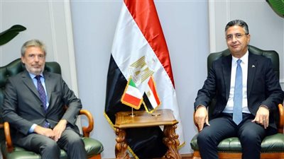 وزير التموين يستقبل سفير إيطاليا لبحث مجالات وسُبل التعاون المشتركة