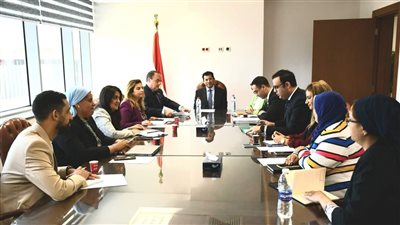 وزير الشباب يستقبل الممثل المقيم الجديد لمنظمة UNFPA 