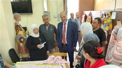 وزير العمل يتفقد مركز تدريب «شهداء الكتيبة 103» ومكتب الساحل