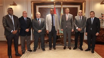 علاء فاروق يستقبل المدير العام للمنظمة العربية للتنمية الزراعية