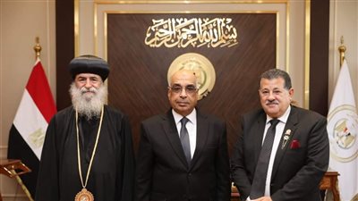وزير العدل يستقبل وفد الكنيسة الأرثوذكسية