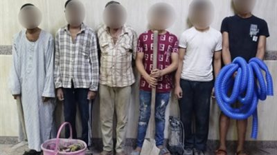 حلم الثراء ينتهى فى السجن ..ضبط 6 أشخاص للتنقيب عن الآثار بمنطقة باب الشعرية