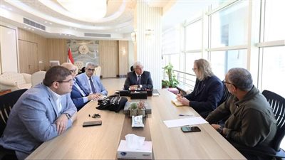 وزير التعليم العالي يستقبل وفد جامعة أبردين البريطانية