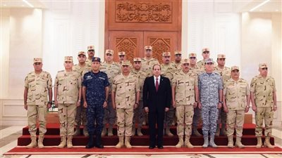 الرئيس السيسى يرأس اجتماع المجلس الأعلى للقوات المسلحة بالقيادة الاستراتيجية