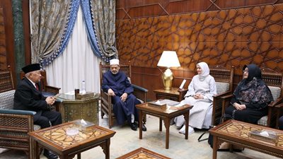 اجتماع شيخ الأزهر مع محمد زين شمس الدين: آفاق جديدة للتعاون التعليمي
