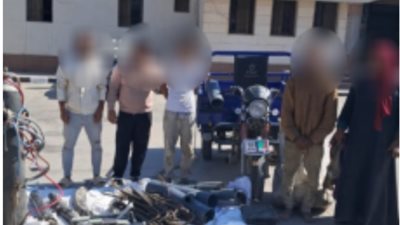 ضبط 12 شخصا لقيامهم بأعمال سرقات بمناطق متفرقة من العاصمة