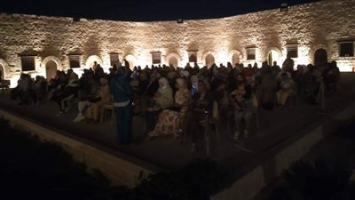 إقبال جماهيري كبير على عروض الصوت والضوء بقلعة قايتباي بالإسكندرية بعد الافتتاح الرسمي