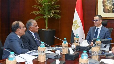 وزير الاستثمار يلتقي وفد شركة تي سي آي سانمار الهندية لإنتاج الكيماويات