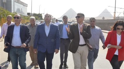 محافظ الجيزة: “التطوير الجمالي حول المتحف المصري الكبير أولوية قصوى”