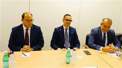 وزير الاستثمار يلتقي رئيس وكالة التجارة الخارجية البلجيكية