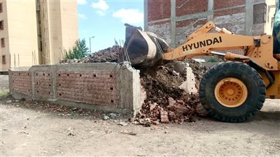 كفر الشيخ تشن حملة حازمة لإزالة التعديات على أملاك الدولة بمركز فوه