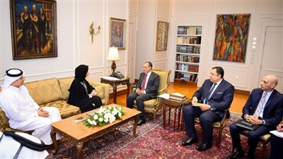 “عبدالعاطي” يلتقي وزيرة الدولة للتعاون الدولي القطرية